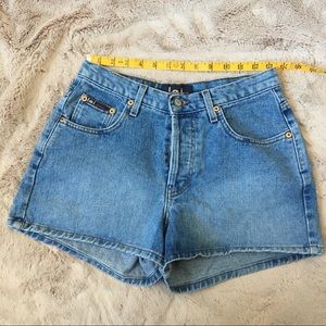 EUC Vintage 90’s High Waist l.e.i. Jean Shorts Sz9